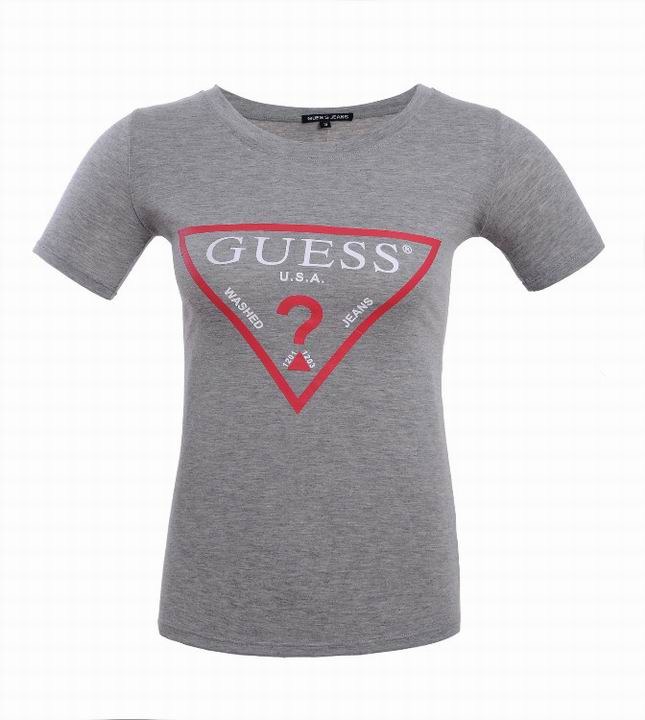 Guess short round collar T woman S-XL-044
